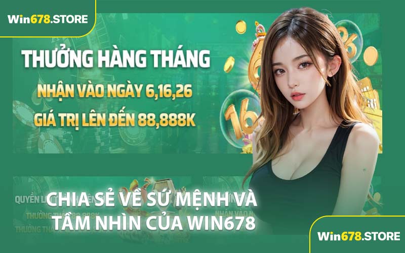 Chia Sẻ Về Sứ Mệnh và Tầm Nhìn Của WIN678